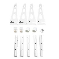 Plastic Balloon Column Display Stand With Base 180cm Balloon Support Bracket Reusable Balloon Tree Shelf for Halloween Christmas 10inch balta