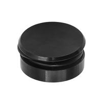 1Set New Black Rear Wiper Delete Kit Blue Silver Hole Plug Cap Universal Aluminum Car Accessories