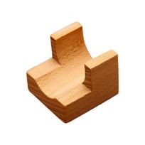 Wooden Japanese Sushi Rack U-shape Taco Snack Food Holder Plate Cuisine Stand Sushi Rack Holder Sushi Boat Serving Tray