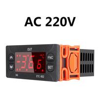 ETC 902 Digital Temperature Controller  12V 24V 110V 220V Thermoregulator Thermostat Refrigeration Heating Cooling Defrosting