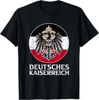 NEW LIMITED German Empire Flag - Imperial Germany T-Shirt Size S-5XL Unisex T-Shirt L
