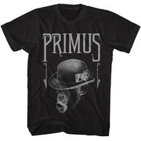 Primus - Monkey - American Classics - Solid Black Adult Short Sleeve T-Shirt Unisex T-Shirt XXL