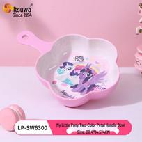 WUHE My Little Pony Kids Divided Plate & Soup Bowl