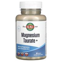 KAL, Magnesium Taurate+, 400mg, 90 tablečių (200 mg vienoje tabletėje)
