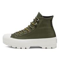 Converse Winter GORE TEX Lugged Chuck Taylor All Star Boot High Top Thick Sole Army Green Women's 566154C 41