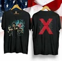 26 INXS koncertinės kelionės marškinėliai Michael Hutchence sunkaus medvilnės unisex marškinėliai L