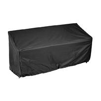 Sodo suoliuko uždangalas Apsaugokite terasos baldus Kambarį Lauko elementus 2/3/4 vietų 3 Seat black