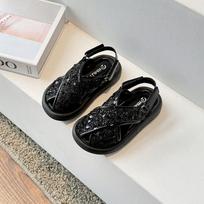 Girls' Flip-flops with New Soft-soled Children's Shoes To Be Worn Outside 23
