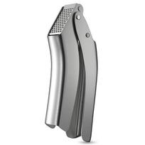 Easy Squeeze Garlic Press, Heavy-duty Stainless Steel Garlic Mincer Crusher with Ergonomic Handle - Kitchen Tools