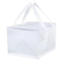 New Portable Insulated Thermal Cooler Bag Zip Tin Foil Drink Storage Solid Color Chilled Bags Outdoor Camping Picnic