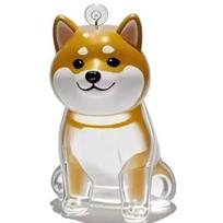 Transparent Dog Hair Collection Pendant Portable Bichon Husky Corgi Dog Hair Storage Box Gifts Pet Fun Keychain Pet Memorial