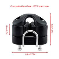 Cam Cleat Nylon Automatic Connector Kayaking Gear Rope Cam Cleat for Marine Dock Yacht Dinghy Canoe Paddleboarding Mooring