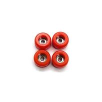 4Pcs Urethane CNC Bearing Wheel For Fingerboard Professional PU+Metal Mini Finger Skate Board Wheels