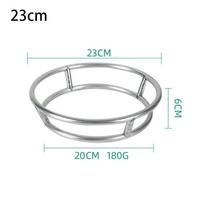 Wok Ring Stand Stove Rack Pot Gas Round Grate Wire Iron Burner Support Steel Holder Cast Cookware Electric Trivets Butter Warmer
