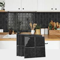 Peel-and-stick tile stickers Self-adhesive tile decals Kitchen and bathroom backsplash decor Bedroom decor (as the picture,5pcs)