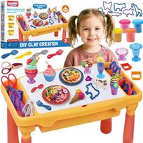 Woopie 40 dalių kūrybinis plastilino stalas