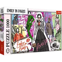 1000 detalių dėlionė „Emily Paryžiuje: Mados įkvėpimai“
