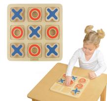 MASTERKIDZ medinis kryžiukų-nuliukų žaidimas vaikams