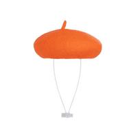Casual Style Adjustable Cat Beret Hat Breathable Adorable Cute Pet Headwear Soft Comfortable Cat Sunscreen Hat Costume Party