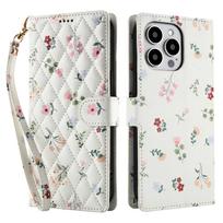 For iPhone 14/13/12/11 Pro Max 13 Mini X XR XS Max 7 8 SE 2026 Wallet Case with Card Holder, Design Flower Flip Kickstand Cover For iPhone 6 6S