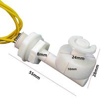 1Pc Fish Tank Sensor Switch DC 220V Liquid Water Level Sensor Float Switch Right Angle Flow Measuring Instruments Tools balta