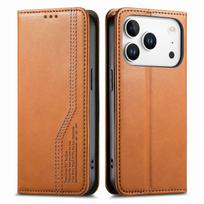 Flip Wallet Case for iPhone 17/16/15/14/13/12 Pro Max, Magnetic Folio Cover with Card Slots & Kickstand, Shockproof TPU Case For iPhone 12 ruda