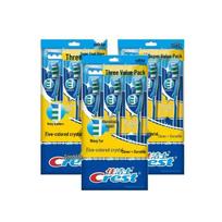 Crest Colorful Crystal Soft Bristle Toothbrushes - 3-Set Value Pack