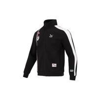 PUMA Team Badge Zipper Jacket 'Black' Men's 677375-01 M