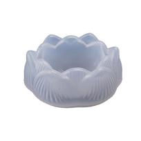 1PC Epoxy Lotus Candlestick Mold Lotus Candlestick Storage Box Mold Ashtray Storage Cup Potted Silicone Mold