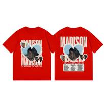 Madison Beer The Locket Tour 2026 Graphic T Shirts Unisex Women Fashion Aesthetic Tshirts Summer Casual Loose Short Sleeve Tshirt S