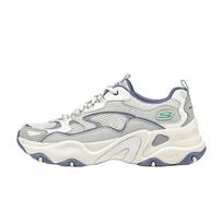 Skechers DLites 5.0 Panda Shoes Comfortable Versatile Durable Shock Absorption Support Lightweight Increased Height Low Top Casual Shoes 232493-OFWT 39.5