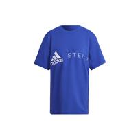 (WMNS) adidas by Stella McCartney Logo T-Shirt Asia Sizing 'Blue White' Women's HB7403 XS