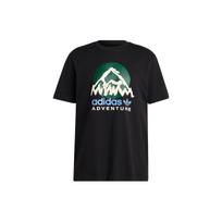 adidas Originals Adv MTN Fleece Tee 'Black' Men's IC2361 XS