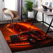 Flaming Lion Chair Mat - Home Decor,Office Rug,Gift for Any Room0109022A 100cm x 120cm