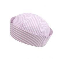 Fashion Stripe Cosplay Sailor Hat Breathable Lightweight Stage Performance Hat Comfortable Thin Beret Unisex