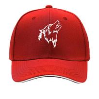 MAKEFGE UnisexS Vintage Wolf Baseball Cap  Adjustable Snapback Lightweight Breathable Water Design  Sandwich Baseball Cap One Size