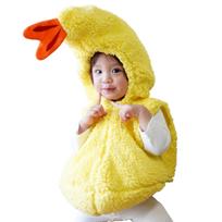 Clearstone Marshmallow Baby Halloween Costume - Marshmallow Tempura Baby Figure, 80cm, Yellow