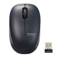 ELECOM Wireless Mouse, Silent Operation, 3 Buttons, Small Size, for Children, for Online Learning, GIGA School, 2.4GHz BlueLED, Black, M-BL20DBSKBK