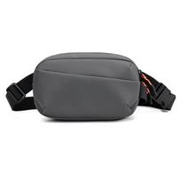 Men's Stylish Oxford Sling Bag Multi-Use Crossbody Sports Chest Pack Waist bag Compact and Lightweight Outdoor Carry Bags