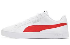 Puma Smash Vulc V3 Lo 'White High Risk Red' 36