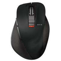 ELECOM Wireless Mouse Bluetooth EX-G, Ultimate Grip Design, 5 Buttons, Multi-Pairing, Medium Size, Black M-XGM15BBBK