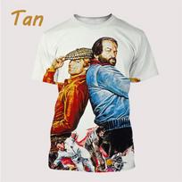 Newest Bud Spencer Terence Hill 3D Print T-shirt For Men Casual Streetwear T-shirt Harajuku Fashion Tops Kids Tees Women Clothes XXS