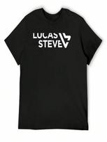 Lucas And Steve LogoEssential T-Shirt Anime T Shirts Vintage Graphic Tee Sweat unisex Graphic T-Shirts Big And Tall S