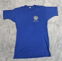 Vintage Single Stitch World's Fair T-Shirt Knoxville1 982 Blue Size Large XXXL