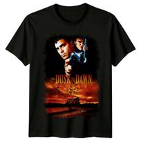 Nuo sutemimo iki aušros (1996 m) Filmo plakato įkvėpta marškinėliai Retro marškinėliai Unisex dovana 3XL