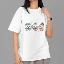 Chiikawa Hachiware Usagi T Shirt Kawaii Cute Cartoon Christmas Graphic Unisex XXXXL