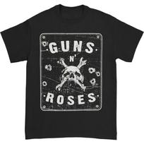 GUNS N' ROSES cd lgo STREET SIGN WITH SKULL Official SHIRT XL New appetite OOP XL