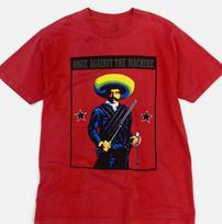 Zapata Rage Against The Machine Shirt Classic Red Unisex S-5XL S