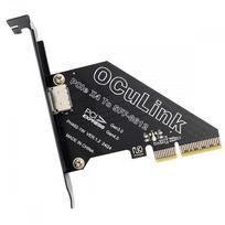 CY Adapter PCI-Express 4.0 PCIE 4x - for Oculink SFF-8612 SFF-8611 Host Card U.2 SSD eGPU External Graphics Card Dock