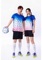 Men's Short Sleeve Football & Volleyball Team Uniform Set M